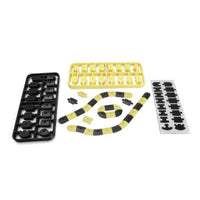 HPI Racing - nano-TTR Curb Set - Black and Yellow