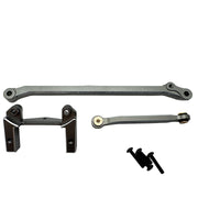 HPI Racing - Aluminum Servo Mount & Steering Link Set (Gunmetal)