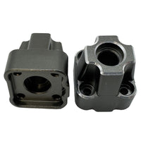 HPI Racing - Aluminum Rear Hub Set (Gunmetal/2pcs)