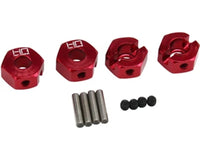 Hot Racing - 12mm Aluminum Wheel Hub Adapter 1:10 Granite Senton BR (4)