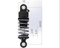 Hot Racing - Aluminum Nascar Damper 44.5mm (2), for Grom