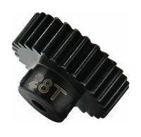 Hot Racing - 28T 0.5 Mod Hardened Steel Pinion Gear 2.3 Bore