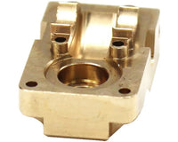 Hot Racing - Brass Diff Cover with SS Skid Plate SCX24