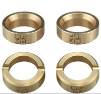Hot Racing - 3.6g Brass Wheel Weights, SCX30