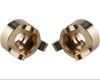 Hot Racing - Brass Front Steering Block, SCX30