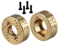 HRASXTY22H-Brass-Rear-Hub-4.1g,-Scx30