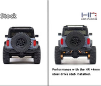 Hot Racing - +4mm Steel Drive Stub, SCX30