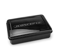 J Concepts - 1:8th Double Decker Spring Box w/Foam Inserts, Black, Fits 1:8th Off - Road Springs - Hobby Recreation Products