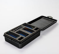 J Concepts - 1:8th Double Decker Spring Box w/Foam Inserts, Black, Fits 1:8th Off - Road Springs - Hobby Recreation Products