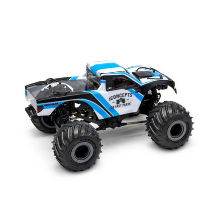 J Concepts - 2010 Ford Raptor Clear Body, Fits Mini LMT, Includes JC 5230 Body Mounts - Hobby Recreation Products