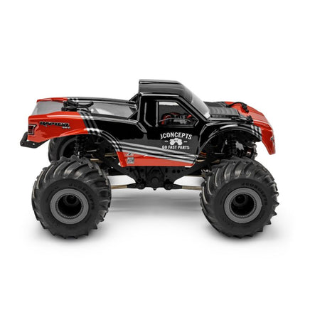 J Concepts - 2020 Ford Raptor Clear Body, Fits Mini LMT, Includes JC 5230 Body Mounts - Hobby Recreation Products