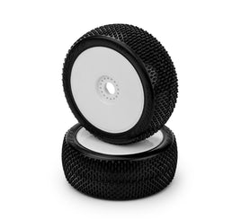 J Concepts - Arina - green compound, pre - mounted on 3357W wheels - Hobby Recreation Products