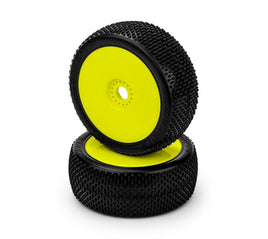 J Concepts - Arina - green compound, pre - mounted on 3357Y wheels - Hobby Recreation Products