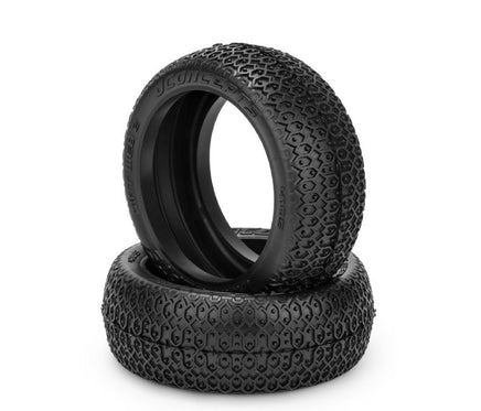 J Concepts - Dirt Web 2 - Blue Compound, Fits 83mm 1/8th Buggy Wheel - Hobby Recreation Products