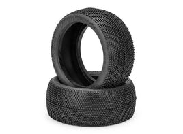 J Concepts - Falcon Tires, Aqua (A2) Compound, Fits 1/8th truck wheel - Hobby Recreation Products