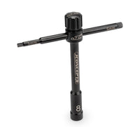 J Concepts - Multi - Wrench, Black, 8mm (Glow Plug), 3mm/5mm Wrench, Fits 1/8th Off - Road Vehicles - Hobby Recreation Products