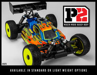 J Concepts - P2 - Mugen MBX8 Buggy Body, Lightweight - Hobby Recreation Products