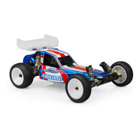 J Concepts - Protector - RC10 Buggy Clear Body w/ 5.5" Wing - Hobby Recreation Products