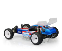 J Concepts - Protector - RC10 Buggy Clear Body w/ 5.5" Wing - Hobby Recreation Products