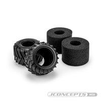 J Concepts - Racer - Blue Compound, Fits JC #3455 Wheel for Losi Mini LMT - Hobby Recreation Products