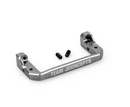 J Concepts - RC10, RC10T, RC10GT Servo Mount Bracket, Gun Metal - Hobby Recreation Products