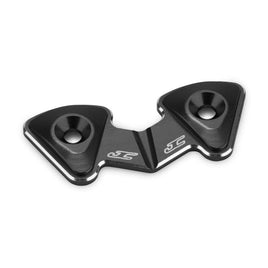 J Concepts - RC10B7 Aluminum 1 - Piece Rear Wing Button, Black, Fits RC10B7 / RC10B7D - Hobby Recreation Products