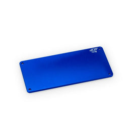 J Concepts - RC10B7 Aluminum Electronics Plate (12.3g), Blue, Fits RC10B7 / RC10B7D - Hobby Recreation Products