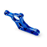 J Concepts - RC10B7 Aluminum Motor Plate, Blue, Fits RC10B7 / RC10B7D - Hobby Recreation Products