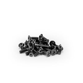 J Concepts - RC10B7 Titanium Screw Set, Lower, Black, 28pc - Hobby Recreation Products