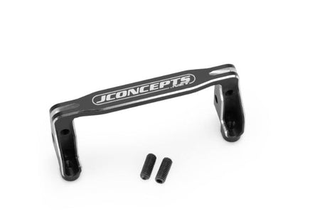 J Concepts - RC10B7/RC10B7D Servo Mount Bracket, Black - Hobby Recreation Products
