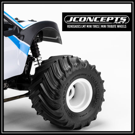 J Concepts - Renegades - Blue Compound, Fits JC #3455 Wheel for Losi Mini LMT - Hobby Recreation Products