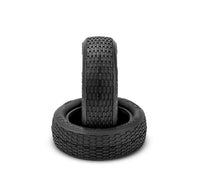 J Concepts - Rippits, Green Compound, Dirt Oval, HD Carcass, Fits 2.2" Front Buggy Wheel - Hobby Recreation Products