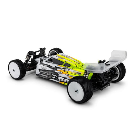 J Concepts - S2 - XRAY XB4 2024 Body, w/Carpet/Turf/Dirt Wing, Lightweight - Hobby Recreation Products
