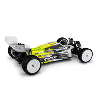 J Concepts - S2 - XRAY XB4 2024 Body, w/Carpet/Turf/Dirt Wing, Lightweight - Hobby Recreation Products