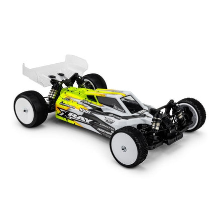 J Concepts - S2 - XRAY XB4 2024 Body, w/Carpet/Turf/Dirt Wing, Lightweight - Hobby Recreation Products