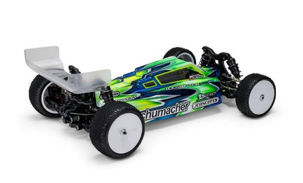 J Concepts - Schumacher Car L1R Body w/ Carpet / Turf / Dirt Wing - Hobby Recreation Products