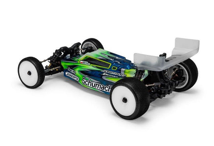 J Concepts - Schumacher Cougar LD3 Body w/ Carpet / Turf / Dirt Wing, Light - Weight - Hobby Recreation Products