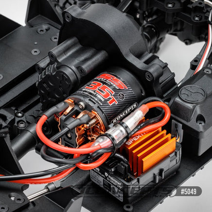 J Concepts - Silent Speed, 540 35T, Brushed Adjustable Timing Competition Motor, fits Crawler Trucks - Hobby Recreation Products