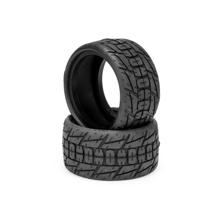 J Concepts - Swiper LP Tires, Blue Compound, Fits 2.2" 2wd Buggy Rear Wheel - Hobby Recreation Products