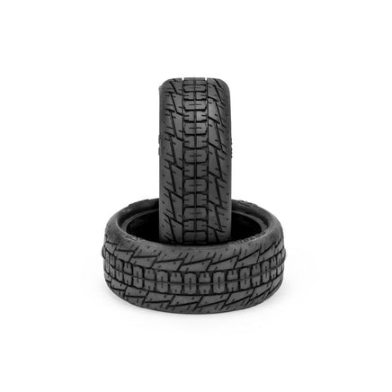 J Concepts - Swiper LP Tires, Silver Compound, Fits 2.2" 2wd Buggy Front Wheel - Hobby Recreation Products