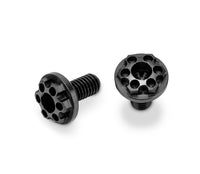 J Concepts - Titanium, Finnisher 3x6mm Motor Screws, Black, 2pc, Fits 1/10th Off - Road and On - Road Vehicles - Hobby Recreation Products