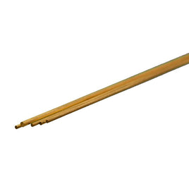 K & S Metals - Round Brass Rod: 1.5mm OD x 300mm Long - Hobby Recreation Products