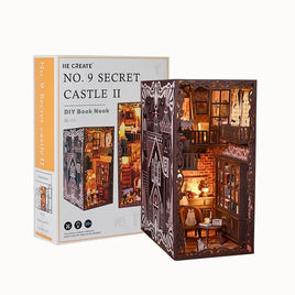 Know Me - No.9 Secret Castle II Book Nook - Hobby Recreation Products