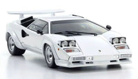 Kyosho - 1/18 LAMBORGHINI COUNTACH LP400S (WHITE) Diecast Model