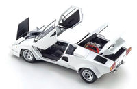 Kyosho - 1/18 LAMBORGHINI COUNTACH LP400S (WHITE) Diecast Model