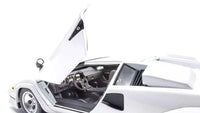 Kyosho - 1/18 LAMBORGHINI COUNTACH LP400S (WHITE) Diecast Model
