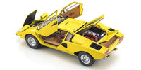 Kyosho - 1/18 LAMBORGHINI COUNTACH LP400 (YELLOW) Diecast Model