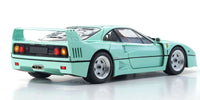 Kyosho - 1/18 Ferrari F40 Diecast Model, Mint Green