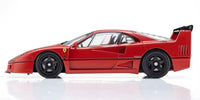 Kyosho - 1/18 FERRARI F40 LIGHT WEIGHT LM WING(RED) Diecast Model