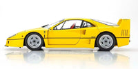 Kyosho - 1/18 FERRARI F40 (YELLOW) Diecast Model